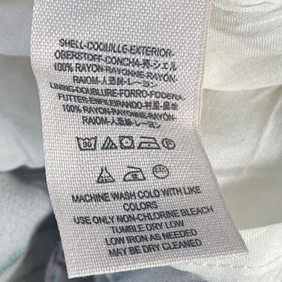 Free People Dear You Floral Print Drawstring Waist Mini Dress Ruffle Strap Sz XS - Picture 5 of 7